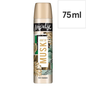 Impulse Hint Of Musk Body Spray Deodorant 75Ml