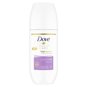 Dove Advanced Care Clean Touch Roll On Antiperspirant Deodorant 100Ml