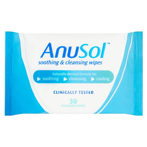 Anusol Soothing And Cleansing 30 Wipes