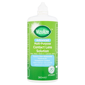 Vizulize Dual Moist All In One Lens Solution 360Ml