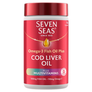 Seven Seas Cod Liver Oil Plus A-Z Multi Vitamins 90 Capsules