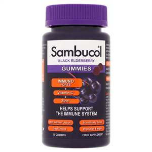Sambucol Black Elderberry Immuno Forte Gummies 30