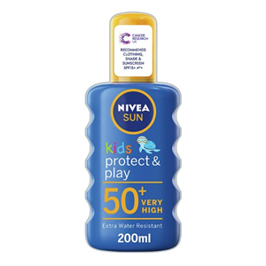 Nivea Childrens Sun Spray Spf 50 Plus 200Ml
