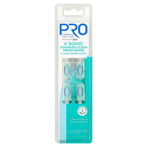 Pro Formula Advanced Clean Toothbrush Heads 4 Pack