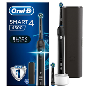 Oral-B Smart 4 4500 Black Edition With Travel Case