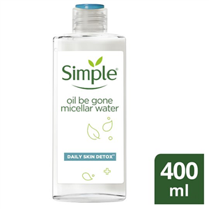 Simple Oilbegone Micellar Water Skin Face 400 Ml