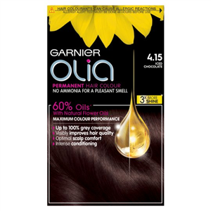 Garnier Olia 415 Iced Chocolate Brown Permanent Hair Dye