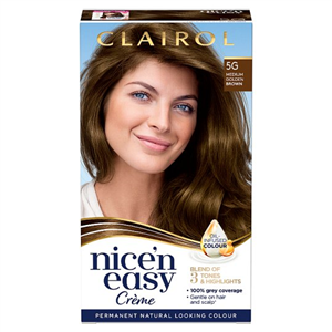 Clairol Nice ⁎ Easy Medium Golden Brown 5G Hair Dye