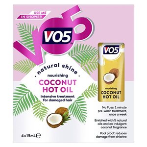 Vo5 Nourishing Coconut Hot Oil 4X15ml