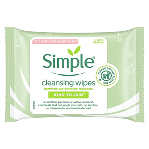 Simple Kind To Skin Cleansing Face Wipes 7 Pack