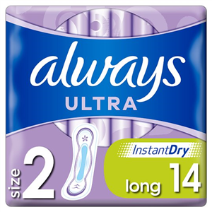 Always Ultra Long Size 2 Sanitary Towels 14