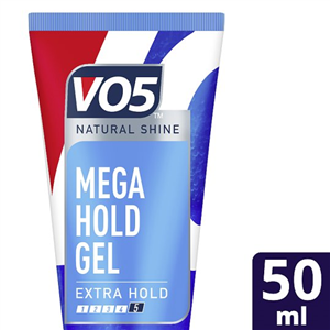 Vo5 Mega Hold Styling Hair Gel 50ml
