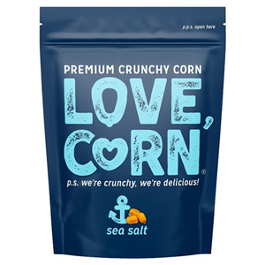 Love,Corn Sea Salt Roasted Corn Snack 45G