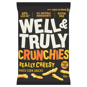 Well & Truly Crunchy Cheese Sticks 100G