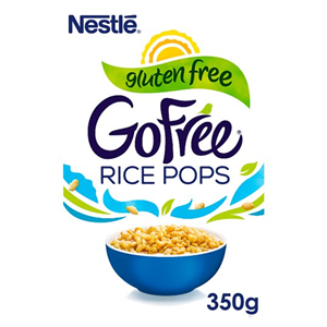 Nestle Gluten Free Gofree Rice Pops 350G