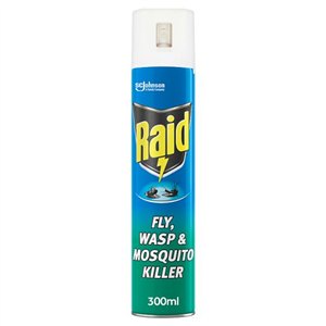 Raid Fly, Wasp & Mosquito Killer 300Ml
