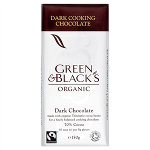 Green & Black Organic Cooking Chocolate 150G
