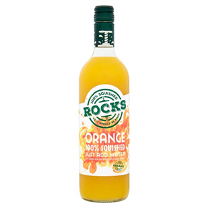 Rocks Organic Orange Squash 740Ml