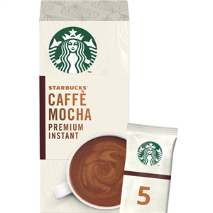 Starbucks Caffe Mocha Premium Instant Sachets 5 X 22G