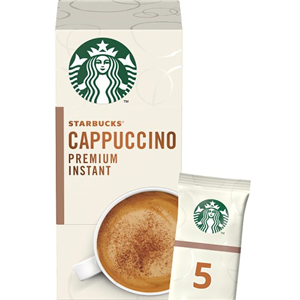 Starbucks Cappuccino Premium Instant Sachets 5 X 14G