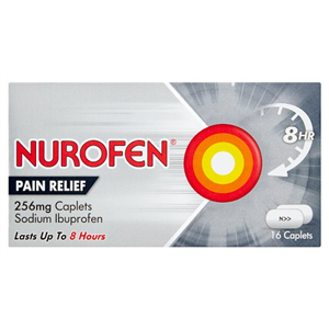 Nurofen 8Hr Pain Relief Ibuprofen 256 Mg Caps 16
