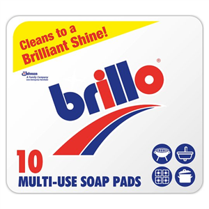 Mr Muscle & Brillo Soap Pads 10 Pack
