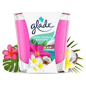 Glade Candle Tropical Blossoms Air Freshener 129G