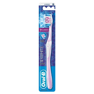 Oral-B 3D White Brilliance Medium Manual Toothbrush