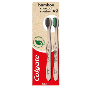 Colgate Bamboo Toothbrush 2 Pack