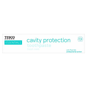 Tesco Essentials Cavity Protect Toothpaste 100Ml