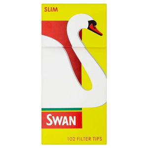 Swan Slim Filter Tips Pre Cut 102 Pack