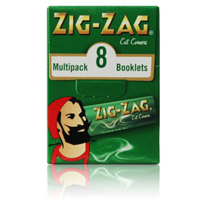 Zig Zag Green 8 Paper
