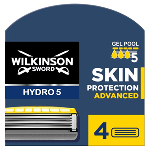 Wilkinson Sword Hydro 5 Skin Advanced Razor Blade Refill X4