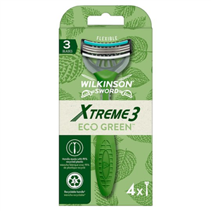 Wilkinson Sword Xtreme 3 Eco Green Razor 4 Pack