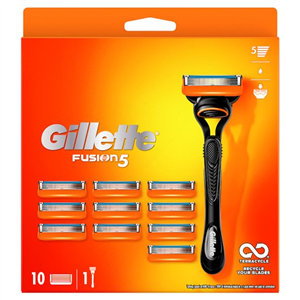 Gillette Fusion 5, Razor & 10 Blades Set