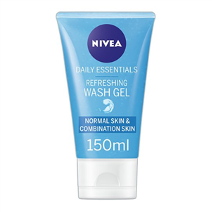 Nivea Daily Essential Refresh Facial Wash Gel 150Ml