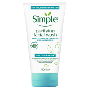 Simple Daily Detox Purifying Skin Face 150Ml