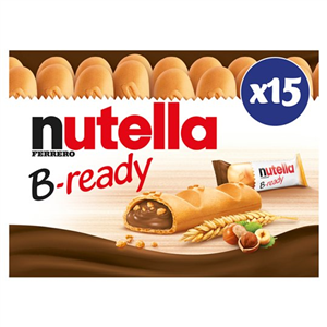 Nutella B-Ready Chocolate Wafers 15 X 22G
