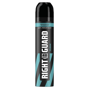 Right Guard Total Defence 5 Clean Antiperspirant Deodorant 250Ml
