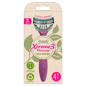 Wilkinson Sword Xtreme 3 Beauty Eco-Green Disposable Razors 4 Pack