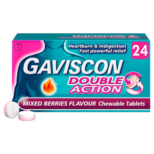 Gaviscon Double Action Mixed Berry 24S