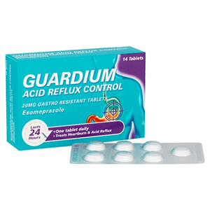 Guardium Acid Reflux Tablets 20Mg 14 Pack