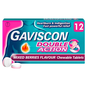 Gaviscon Double Action Mixed Berry 12S