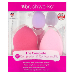 Brushworks High Definition Complexion & Contouring Set
