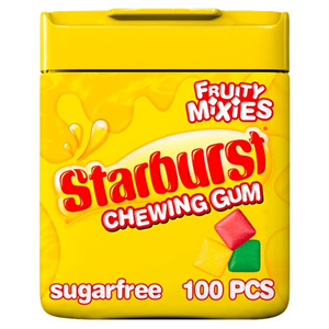 Starburst Gum Fruity Mix Mini Pellets