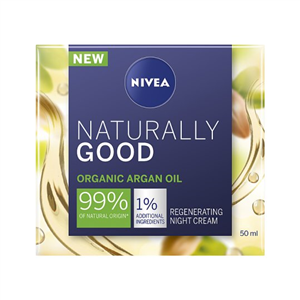 Nivea Naturally Good Argan Oil Regenerating Night Time Cream 50Ml