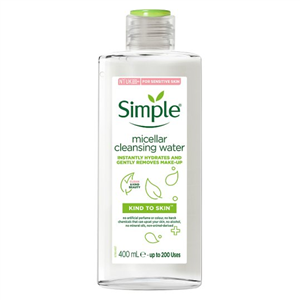 Simple Kind To Skin Micellar Cleansing Water 400Ml