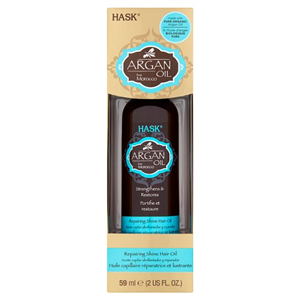 Hask Pure Organic Argan Repairing Shine Hair Oil 59Ml