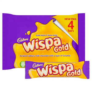Cadbury Wispa Gold 4X41g