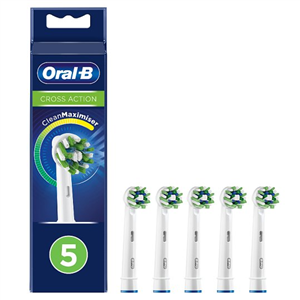 Oral-B Cross Action Toothbrush Replacement Heads 5 Pack